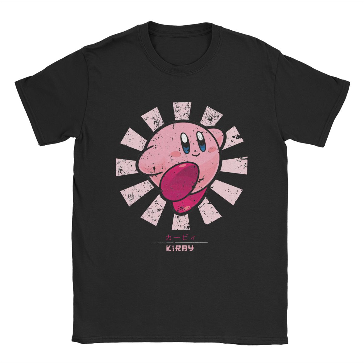 Japan Lifestyle And Culture - Camisetas retrô japonesas Kirbys para homens