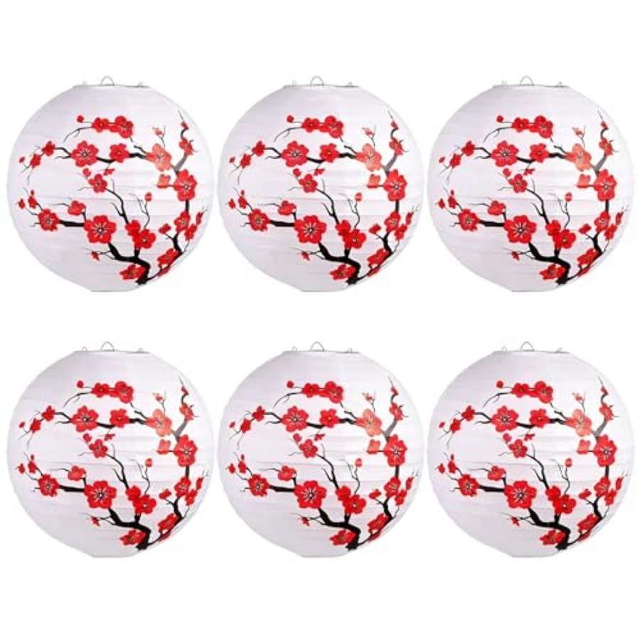 Pacote com 6 Lanternas de Pape - Japanese Lantern Paper avaliação e preço