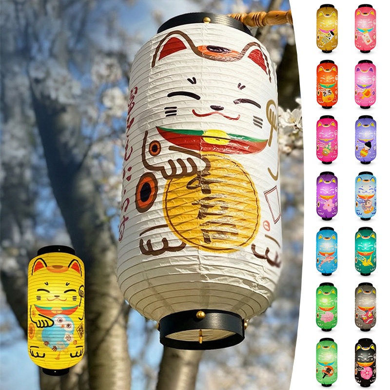 Lanterna de Papel Gato da Sort - Japanese Lantern Paper avaliação e preço