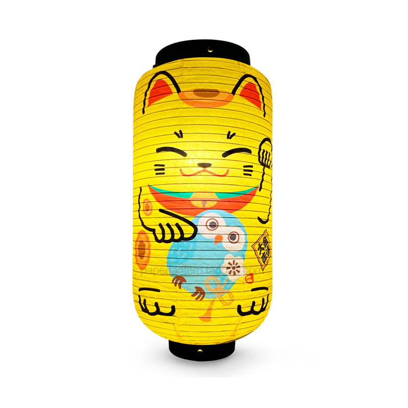 Lanterna de Papel Gato da Sort - Japanese Lantern Paper avaliação e preço