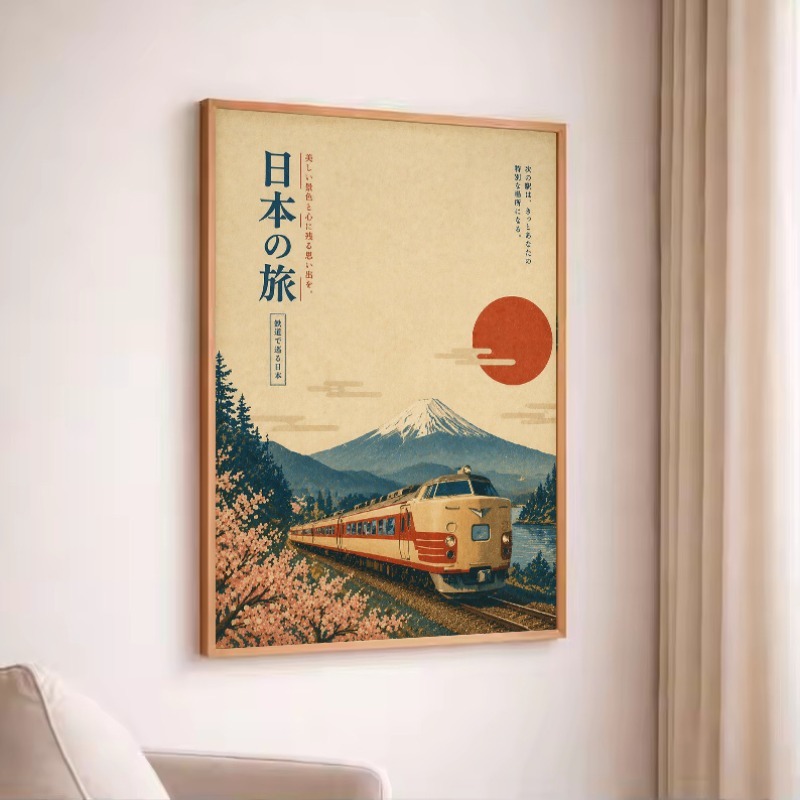 Pôster de Lona Vintage Japonês - Japanese Lifestyle Game avaliação e preço