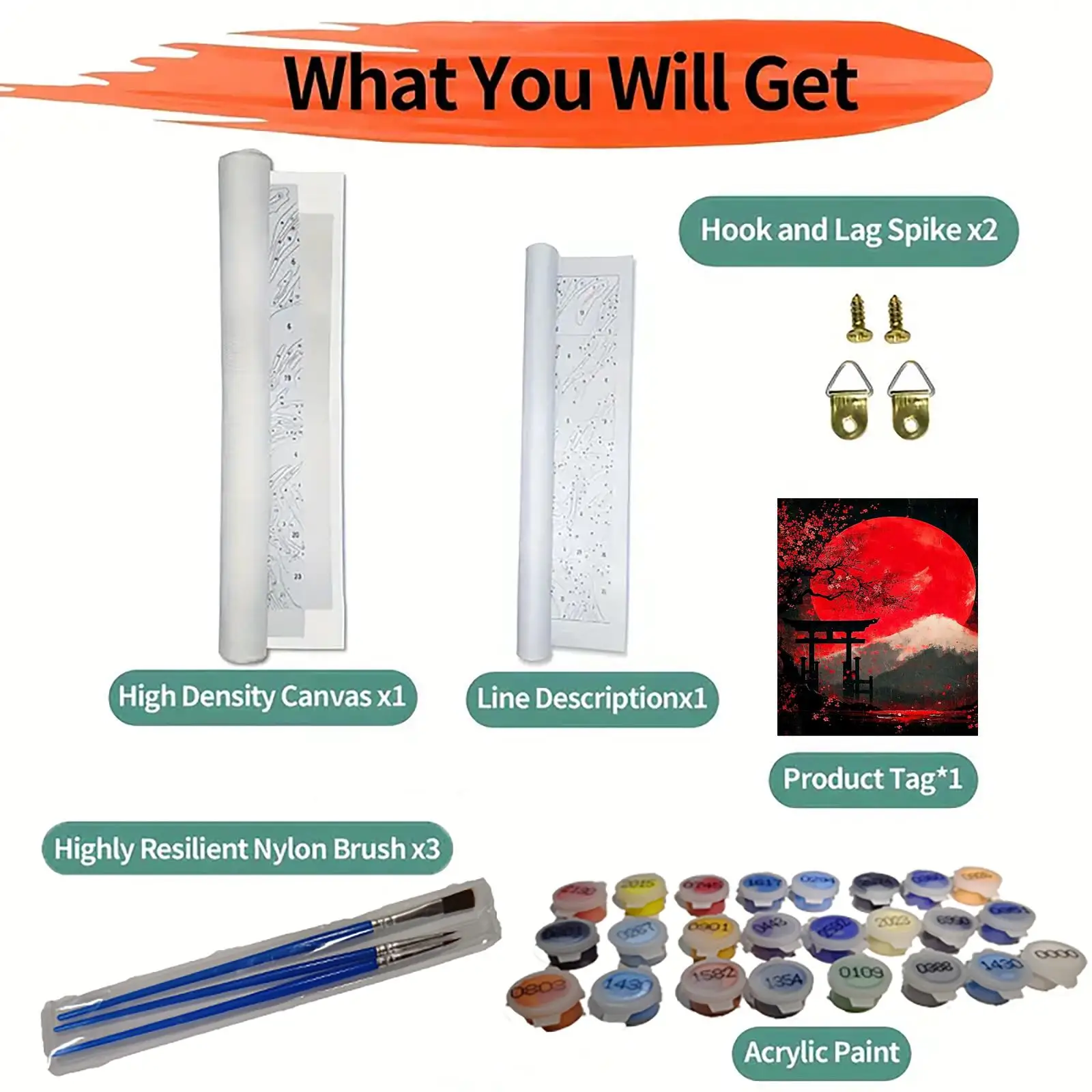 Kit de Pintura a Óleo Digital  - Japanese Lifestyle Game avaliação e preço