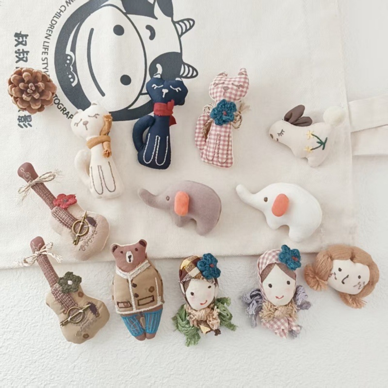 Broche Artesanal de Algodão e  - Japan Lifestyle And Culture avaliação e preço