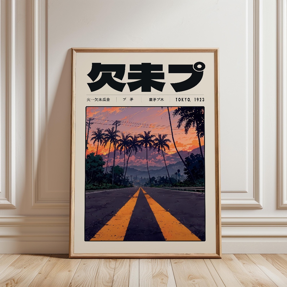 Pôsteres Retrô de Cultura Pop  - Japanese Culture Lifestyle avaliação e preço