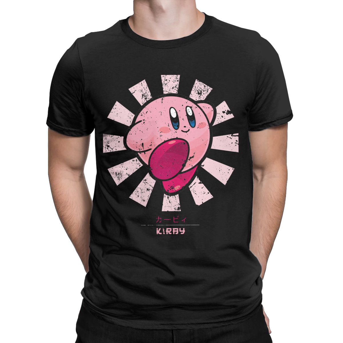 Camisetas retrô japonesas Kirb - Japan Lifestyle And Culture avaliação e preço